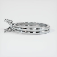 Silver Wedding Set Ring Setting Image