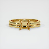 18K Yellow Gold Wedding Set Ring Setting Image