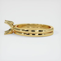 18K Yellow Gold Wedding Set Ring Setting Image