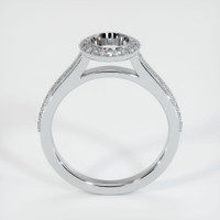 Silver Pave Ring Setting Image