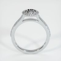 14K White Gold Pave Ring Setting Image