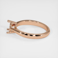 18K Rose Gold Solitaire Ring Setting Image