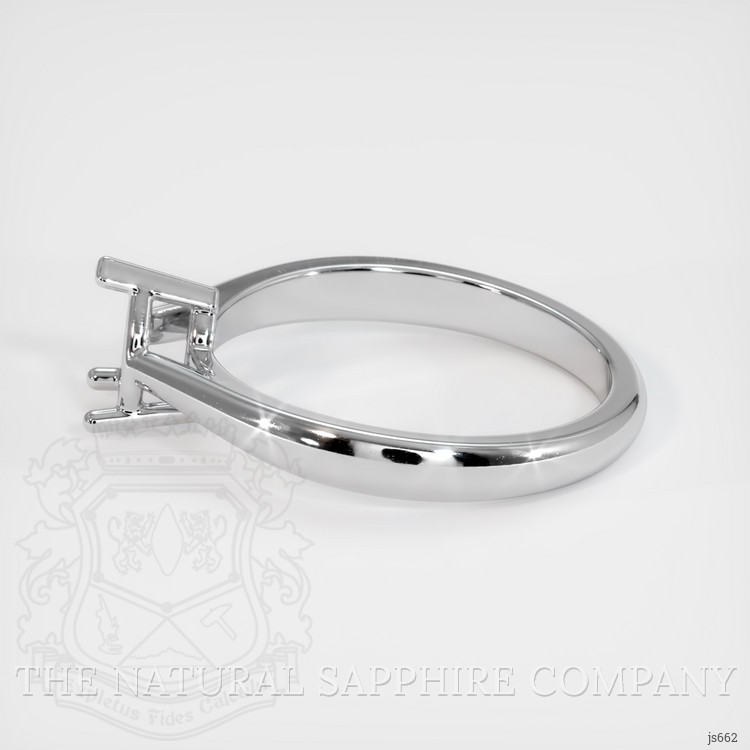 Silver Solitaire Ring Setting