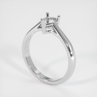 10K White Gold Solitaire Ring Setting Video