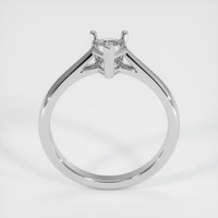 10K White Gold Solitaire Ring Setting Image
