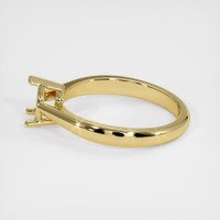14K Yellow Gold Solitaire Ring Setting Image