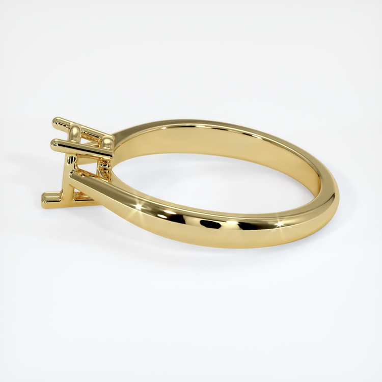 18K Yellow Gold Solitaire Ring Setting