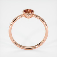 14K Rose Gold Vedic Ring Setting Image