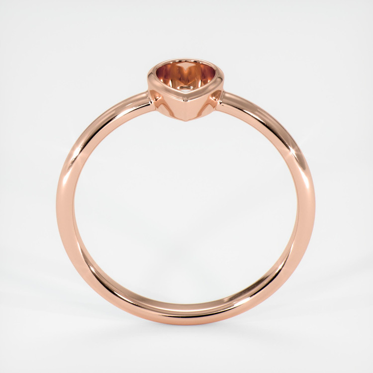 14K Rose Gold Vedic Ring Setting