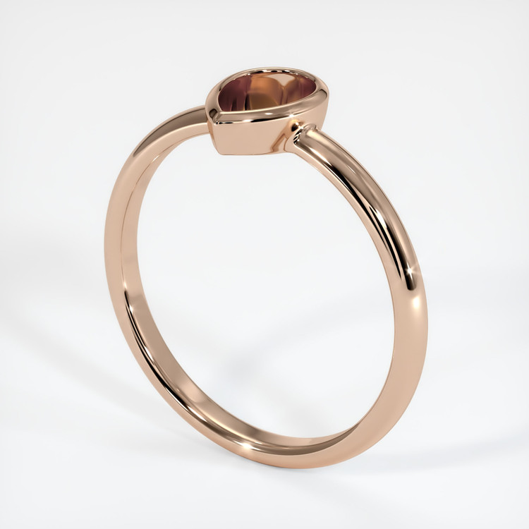 18K Rose Gold Vedic Ring Setting