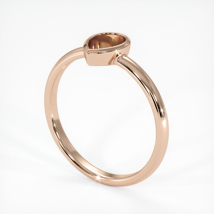 18K Rose Gold Vedic Ring Setting