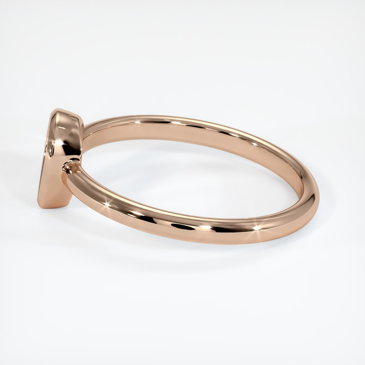18K Rose Gold Vedic Ring Setting