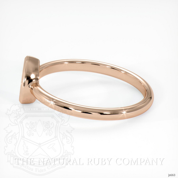 18K Rose Gold Vedic Ring Setting