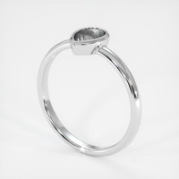 14K White Gold Vedic Ring Video