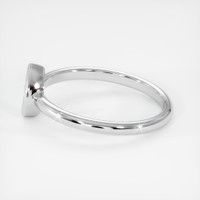 14K White Gold Vedic Ring Image