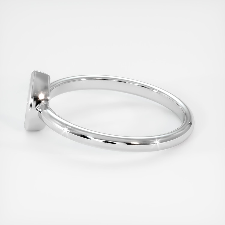 14K White Gold Vedic Ring Setting