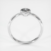 14K White Gold Vedic Ring Image