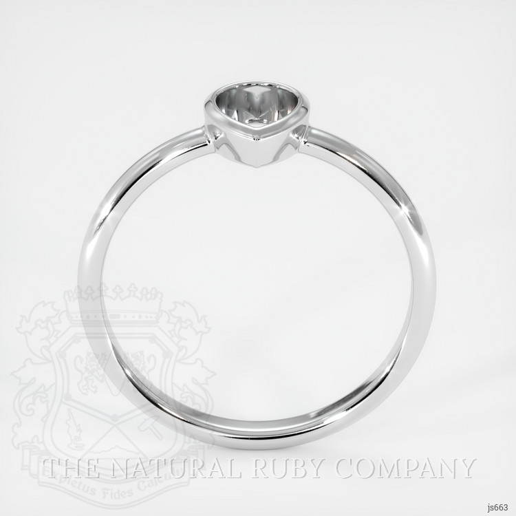 14K White Gold Vedic Ring Setting