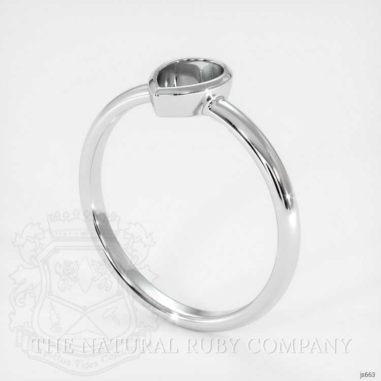18K White Gold Vedic Ring Setting