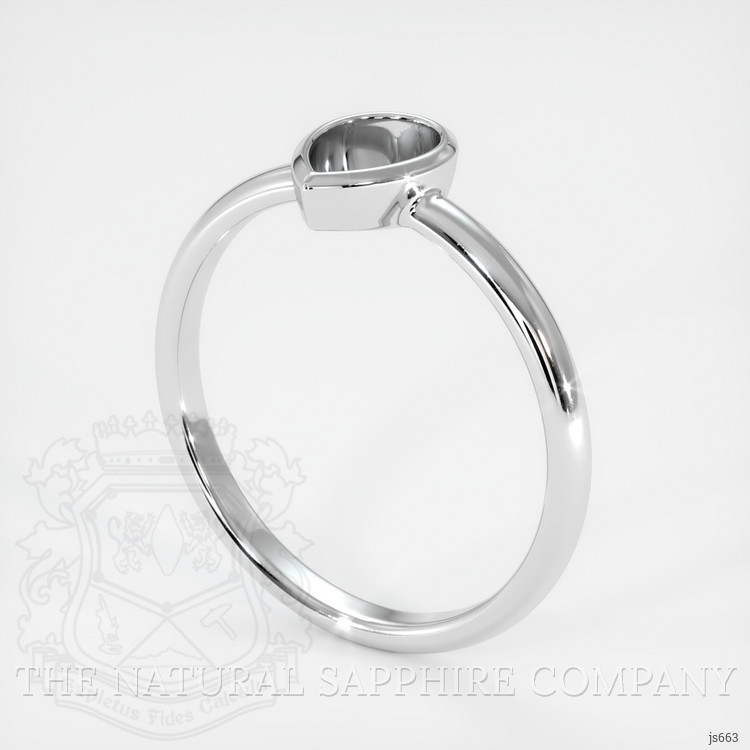18K White Gold Vedic Ring Setting