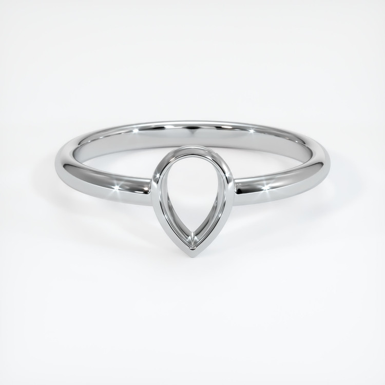 18K White Gold Vedic Ring Setting