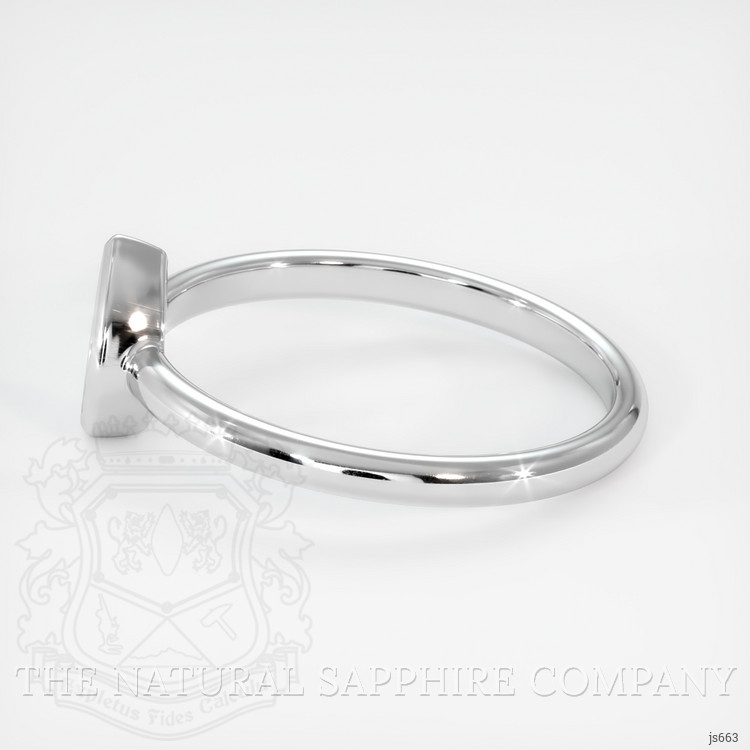 18K White Gold Vedic Ring Setting