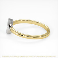 14K White & Yellow Vedic Ring Setting Image