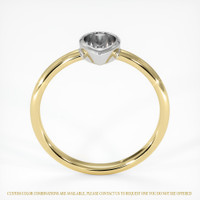 14K White & Yellow Vedic Ring Setting Image