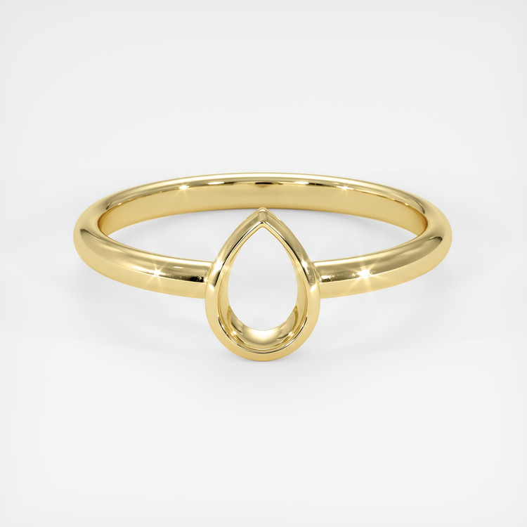 10K Yellow Gold Vedic Ring Setting