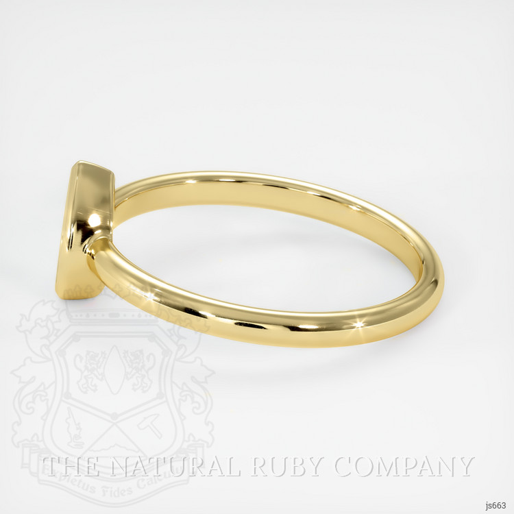 10K Yellow Gold Vedic Ring Setting
