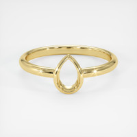 18K Yellow Gold Vedic Ring Setting Image