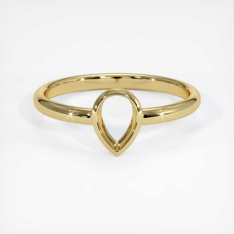 18K Yellow Gold Vedic Ring Setting