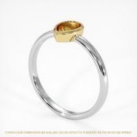 18K Yellow & White Vedic Ring Setting Video