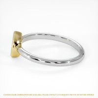 18K Yellow & White Vedic Ring Setting Image