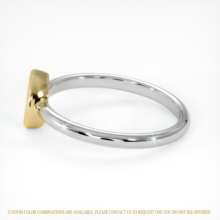 18K Yellow & White Vedic Ring Setting