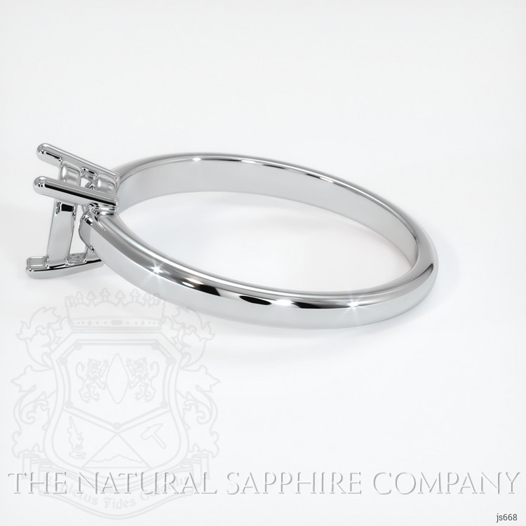 Platinum 950 Solitaire Ring Setting