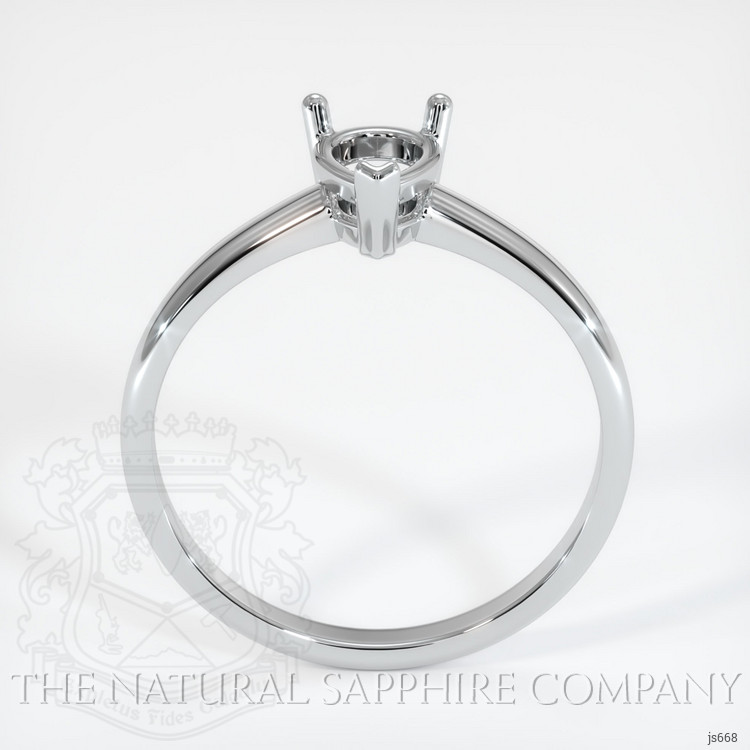 Platinum 950 Solitaire Ring Setting