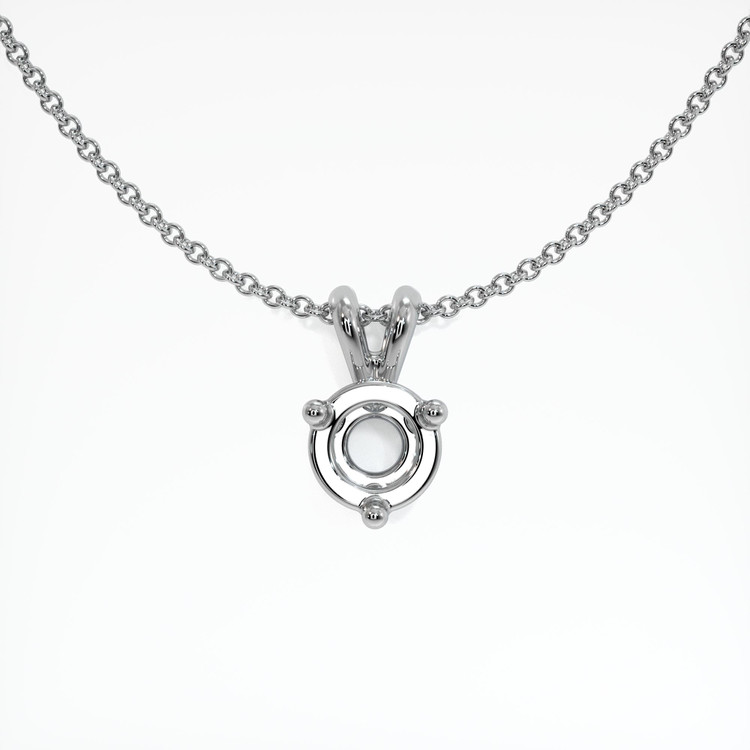 Platinum 950 Solitaire Pendant Setting