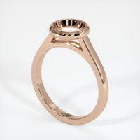 18K Rose Gold Bezel Ring Setting Video