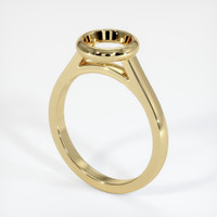 10K Yellow Gold Bezel Ring Setting Video