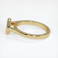 10K Yellow Gold Bezel Ring Setting Image