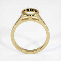 10K Yellow Gold Bezel Ring Setting Image