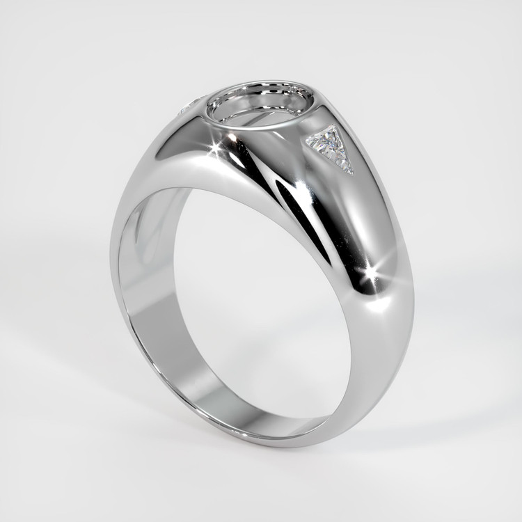 14K Yellow Gold Men's Ring Setting