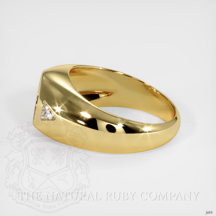 18K Yellow Gold Men's Ring Setting