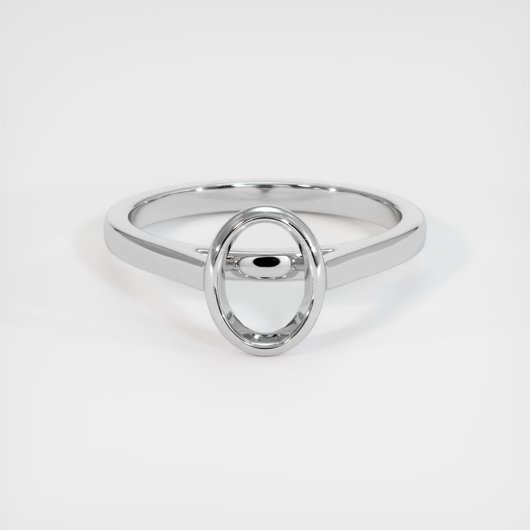 Platinum 950 Bezel Ring Setting
