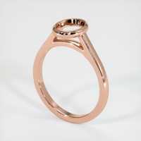 14K Rose Gold Bezel Ring Setting Video