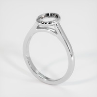 14K White Gold Bezel Ring Setting Video