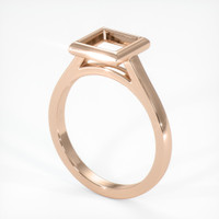 18K Rose Gold Bezel Ring Setting Video