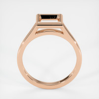 18K Rose Gold Bezel Ring Setting Image