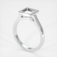 14K White Gold Bezel Ring Setting Video
